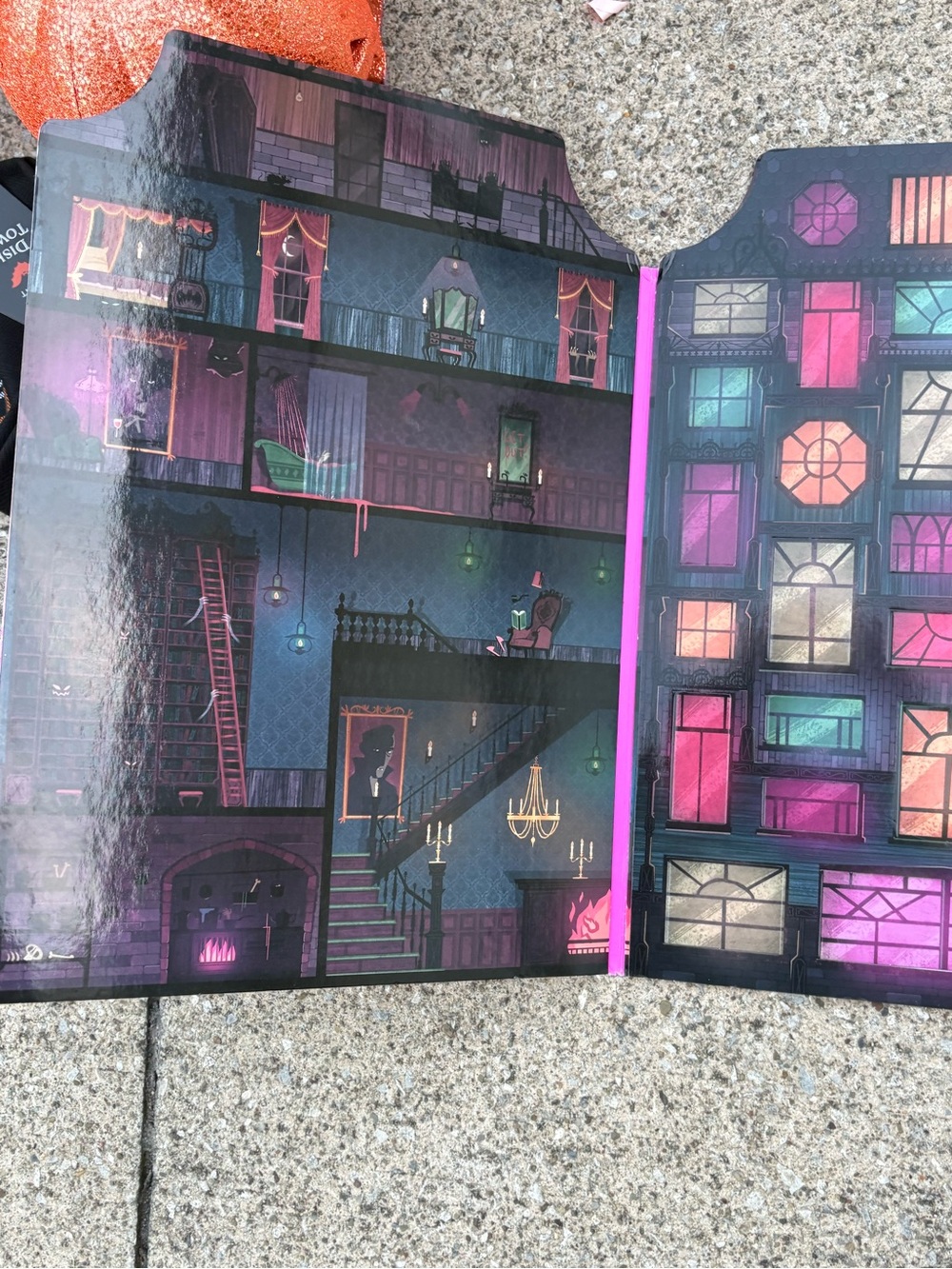 Halloween Sticker Countdown Activity Book - Purple - Picture 3 of 4